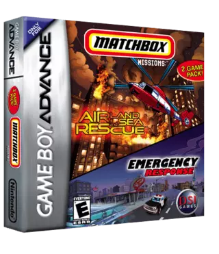 ROM 2 Game Pack! - Matchbox Missions - Emergency Response & Air, Land And Sea Rescue